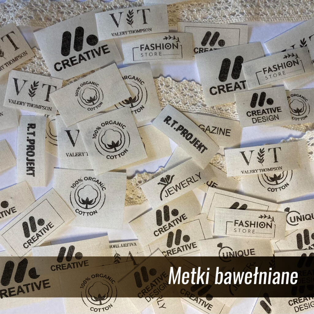 Wszywki bawełniane w asortymencie 2 Wszywki bawełniane w asortymencie 1