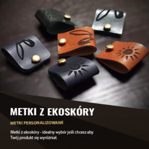 Metki z ekoskóry