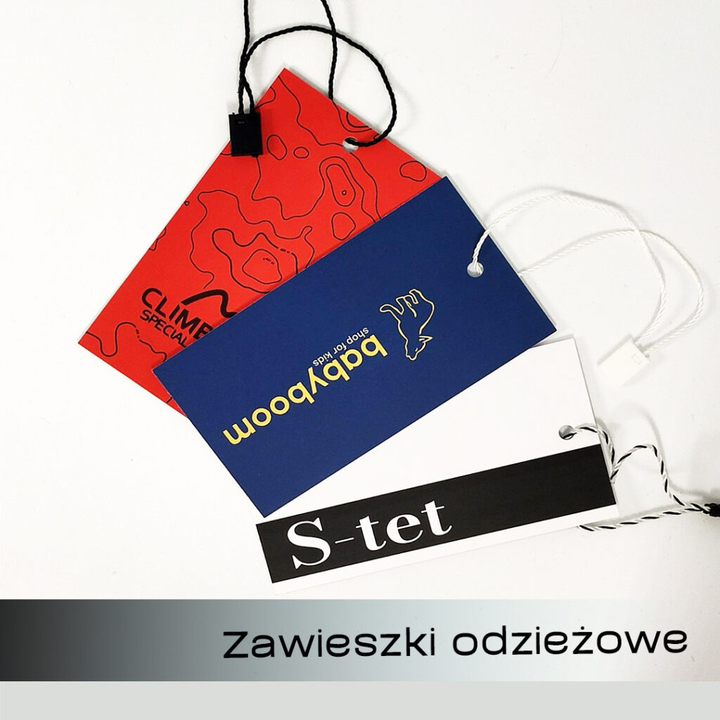 Przywieszki kartonowe z plombą 2 Przywieszki kartonowe z plombą 1